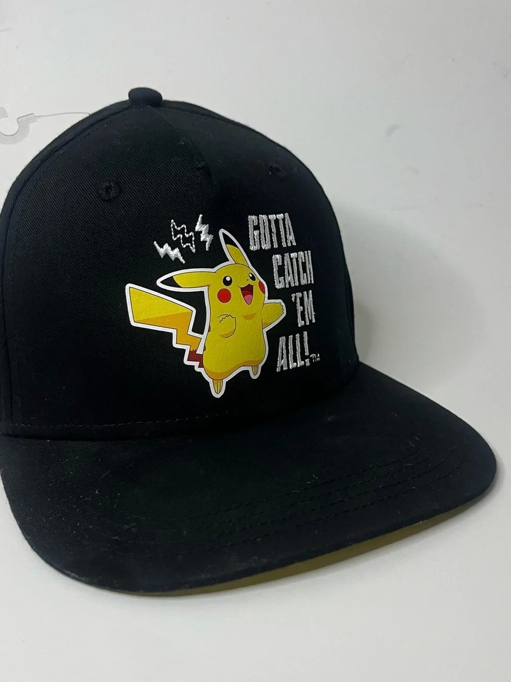 Pokemon Gotta Catch Em All Youth Hat Pikachu Cartoon Baseball Cap Black Snapback